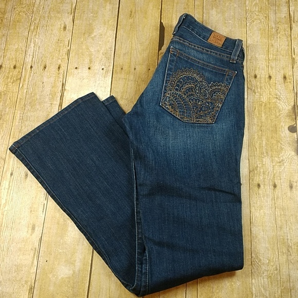 Lucky Brand Denim - Lucky Brand Lil Maggie Flared Flared Denim Jeans